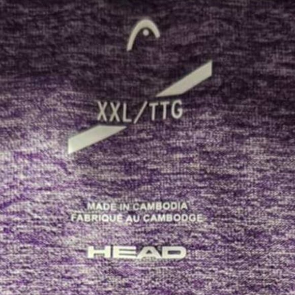 Two tshirts - Purple and Black Size 1x - Picture 5 of 5